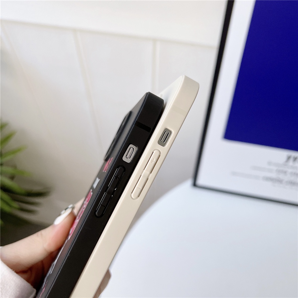 Ốp lưng iPhone Điện Thoại Mềm Chống Sốc In Logo Cho IPhone 13 pro MAX 12 11 pro MAX 6s plus 7 plus 8 X XS XR XS MAX