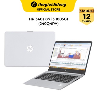 Hp 340s g7 i3 1005g1/4gb/256gb/14"f/win10//xám