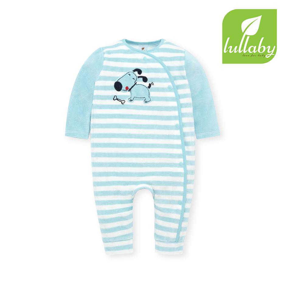 LULLABY Bộ body liền băng lông NH0718