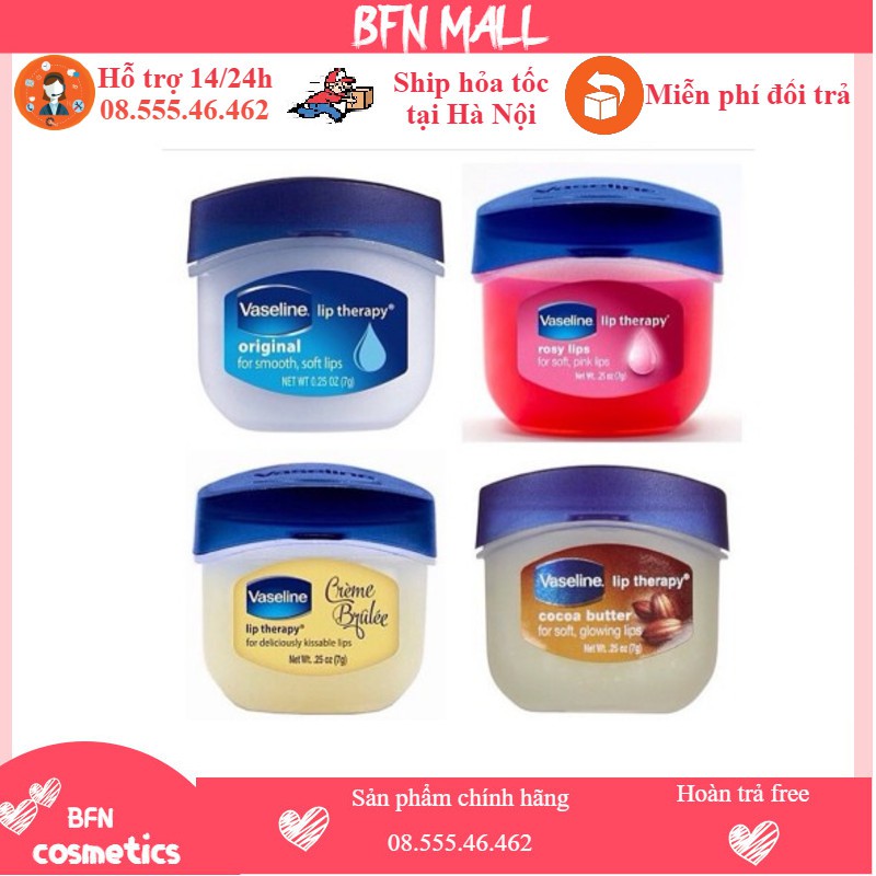 Dưỡng Môi Vaseline Lip Therapy 7g Chính Hãng