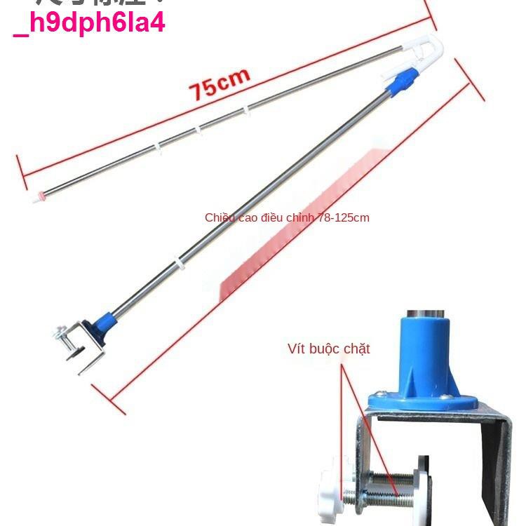 quạtQuạt siêu nhỏ bằng thép không gỉ trần ký túc xá thanh ngang giường cố định đầu treo ống lồng giá