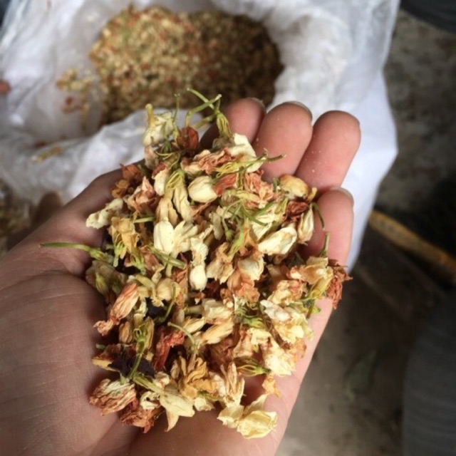Nụ nhài khô,hoa nhài khô, hoa lài khô 100g