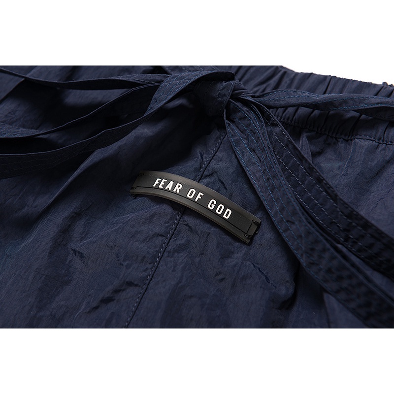 Quần đùi thể thao dây rút chất liệu nylon cho nam và nữ