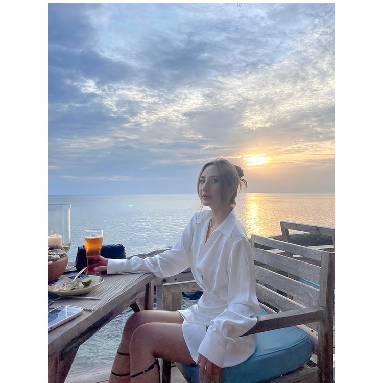 Váy ngắn satin thanh lịch mới mùa hè ZARA dành cho nữ 9492331 9492650