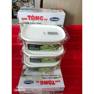 Thố thủy tinh lock & lock 890ml