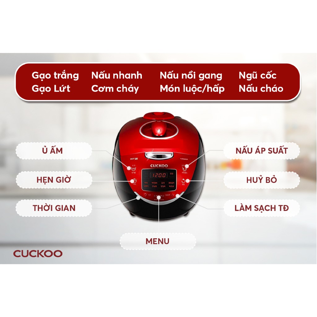 Nồi cơm điện Cao tần Cúc Cu