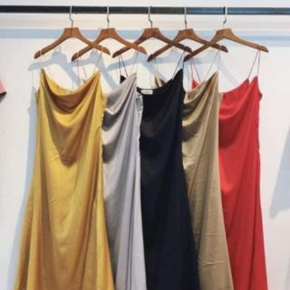 VÁY NGỦ LỤA 2 DÂY CAO CẤP