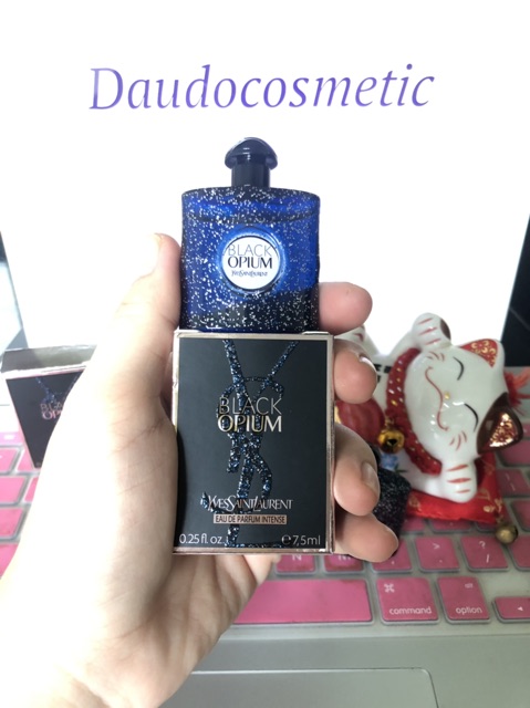 Chính Hãng . [ mini ] Nước hoa YSL Black Opium EDP/ EDP Intense 7.5ml Chuẩn Auth 1