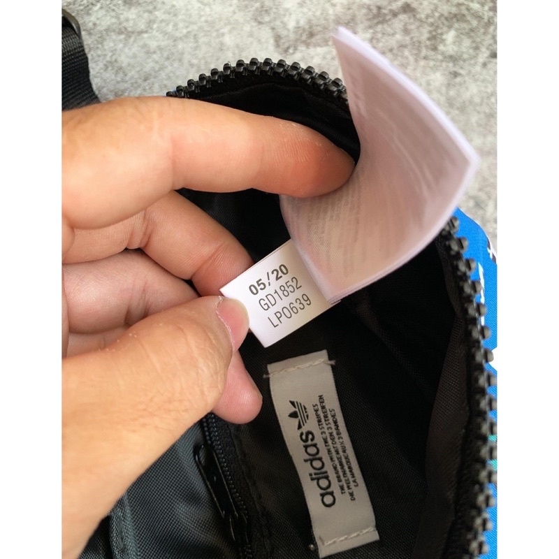 Túi bao tử Adidas hoa full tag code