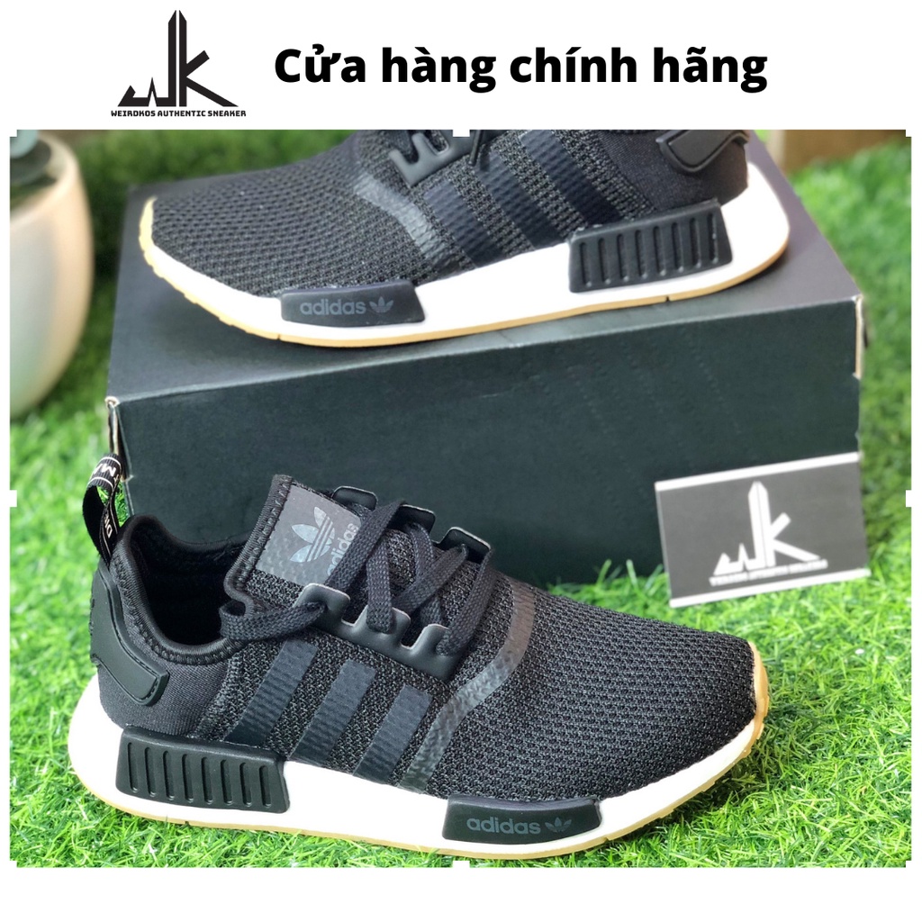 Giày Adidas NMD R1 Black Gum B42200
