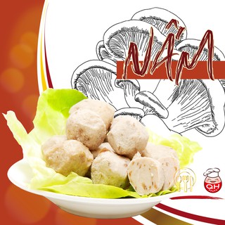 HEO VIÊN NẤM 500GR - 100% THỊT HEO ĐÙI, KHÔNG BỘT