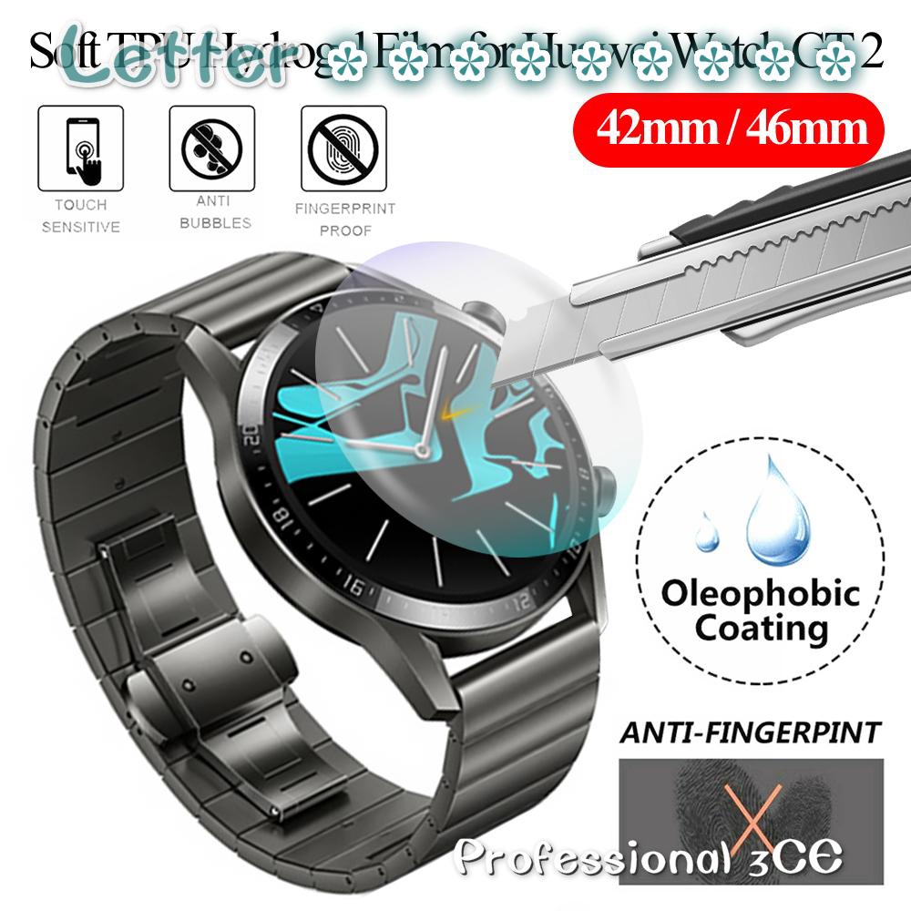 LETTER Shockproof Smart Watch Accessories Clear Bracelet HD Soft TPU Film