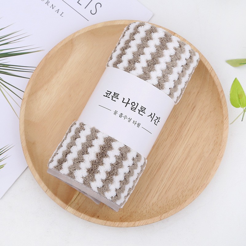 combo 3 Khăn mặt Hàn Quốc cotton - Khăn Lông cừu siêu thấm nước [ Buôn sỉ ]