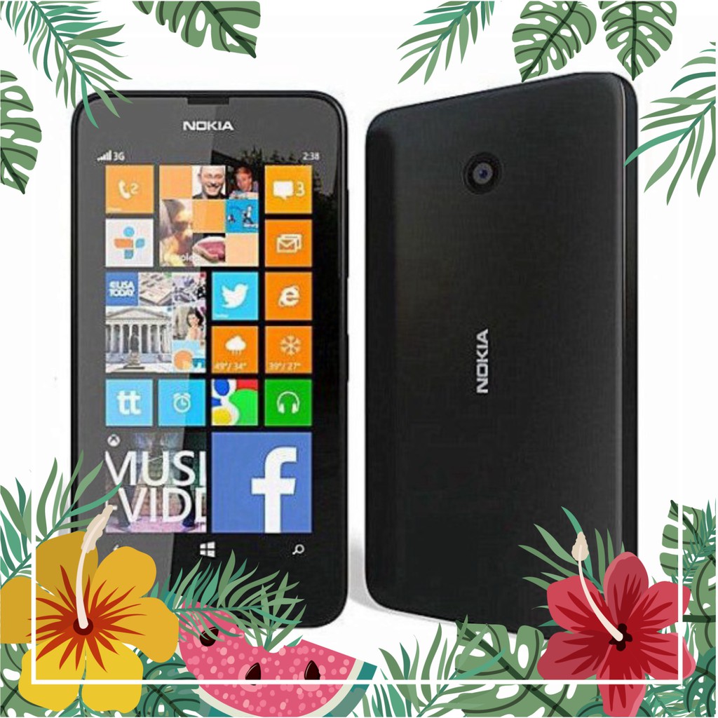 RẺ VÔ ĐỊCH Điện Thoại NOKIA Lumia 630 Cảm Ứng WiFi 3G Nguyên Zin 1 Sim RẺ VÔ ĐỊCH