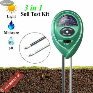 Máy đo độ ẩm, ánh sáng đất, độ PH đất canh tác MSA