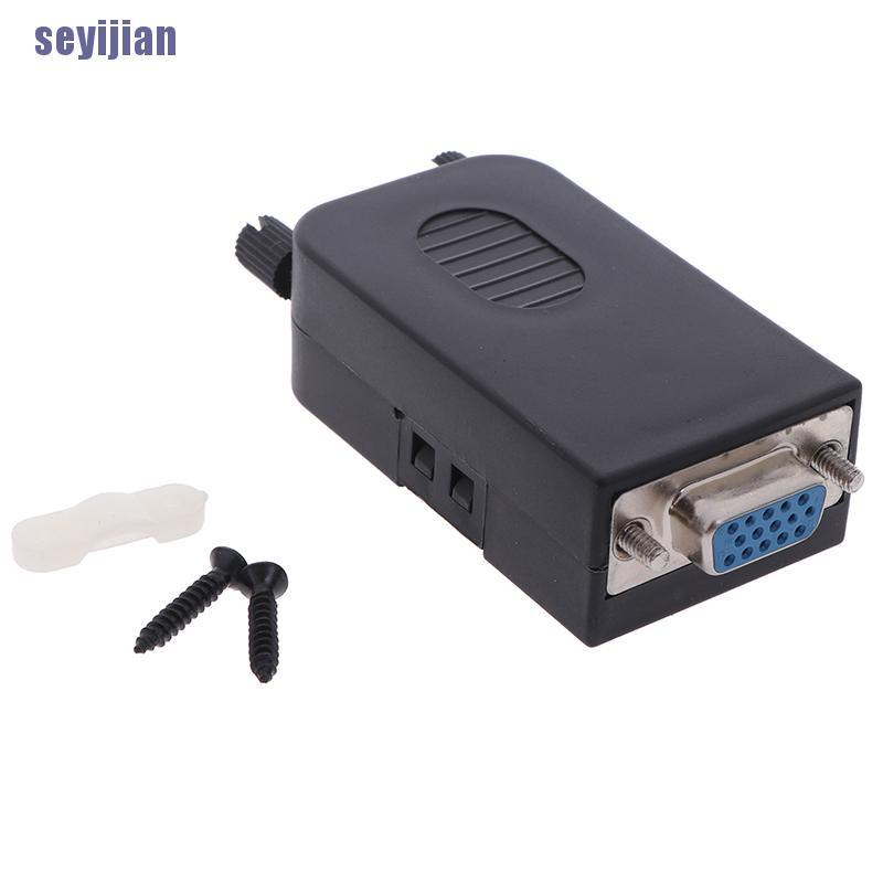 Đầu Nối Dây Điện 3 Hàng 15 Pin D-Sub Db15 Vga Tiện Dụng