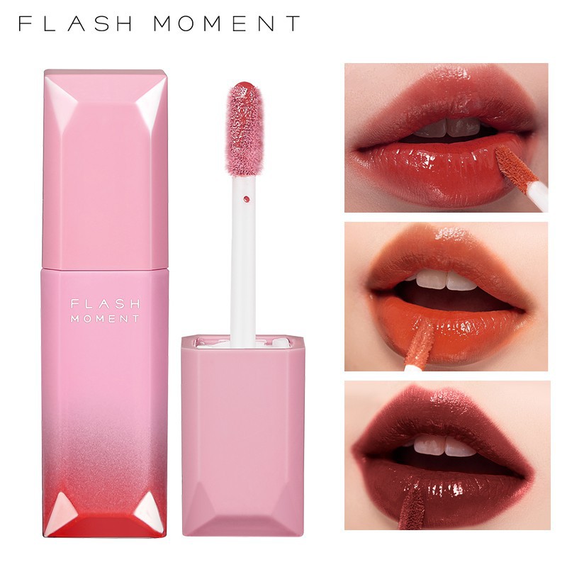 Son môi Flash Moment dưỡng ẩm 7 màu hiệu ứng tráng gương mọng nước 24.2g | BigBuy360 - bigbuy360.vn
