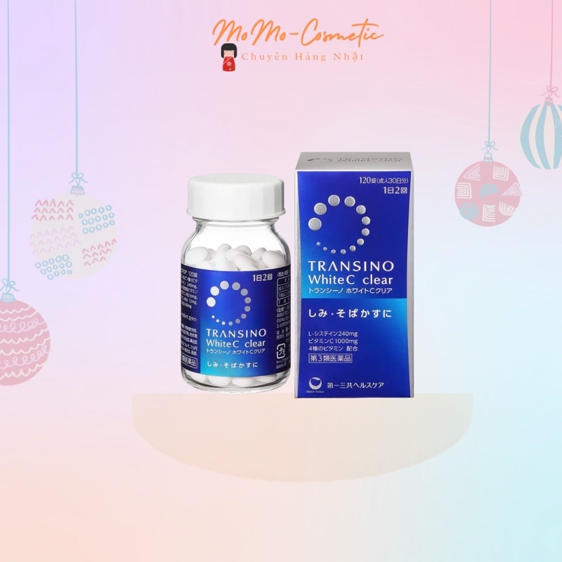 Viên uống transino trắng da 240 viên Nhật Bản.