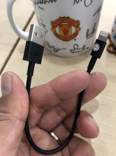 Cáp Lightning 20cm chính hãng Beats có MFi (Do Apple sản xuất)