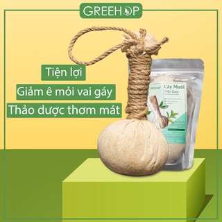 Cây muối chườm thảo dược giảm đau mỏi vai gáy (Handmade)