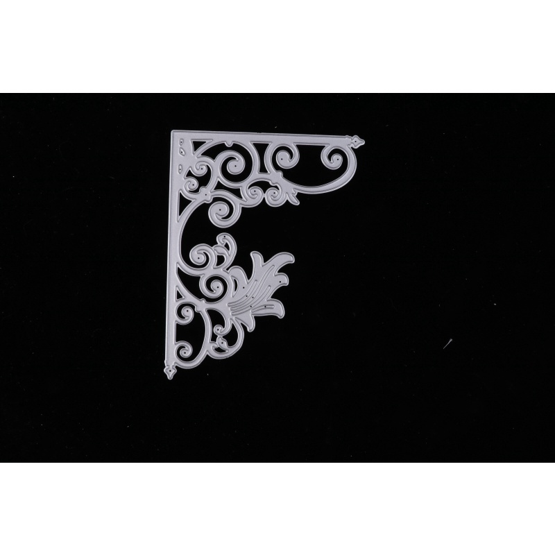 Khuôn Cắt Giấy Kim Loại Hình Khung Hoa Xinh Xắn Thẻ