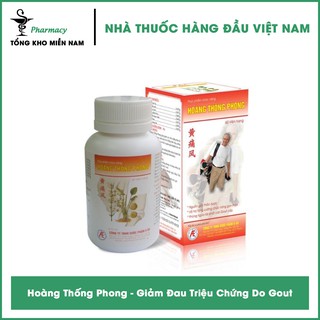 Hoàng Thống Phong Giải Pháp Cho Người Bệnh Gout Hộp 60 Viên