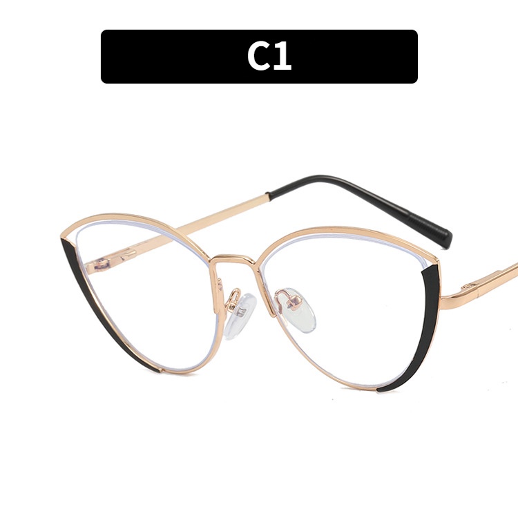 Mắt Kính Gọng Kim Loại Chống Ánh Sáng Xanh Thời Trang Cho Nữ  2022