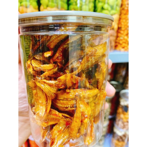 hủ pet-150gr cá mai siêu giòn