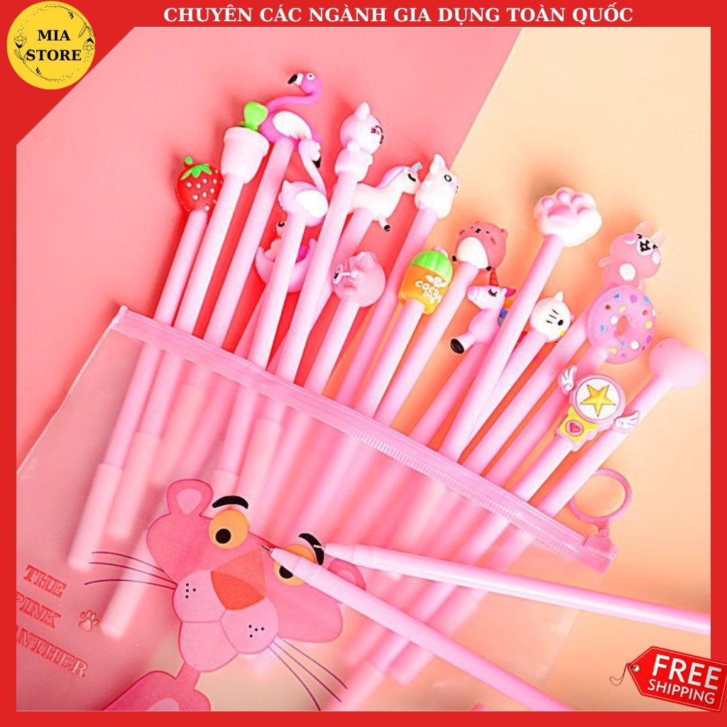 Bút bi mực nước, bút bi ngòi kim 0.38mm đồ dùng học tập/ văn phòng phẩm cute tiện ích