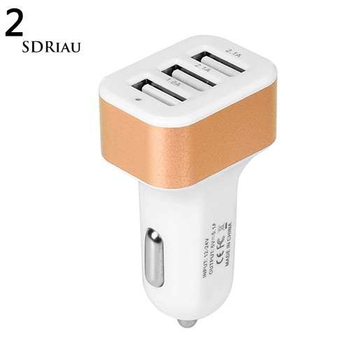 Tẩu Sạc Xe Ô Tô Cổng Usb 12v-24v Cho Điện Thoại Iphone 5 6 Samsung Htc | BigBuy360 - bigbuy360.vn