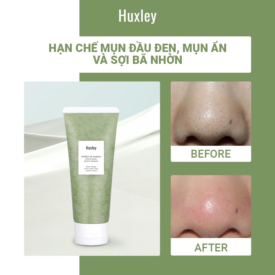 Mặt nạ tẩy tế bào chết Huxley Scrub Mask; Sweet Therapy 120g