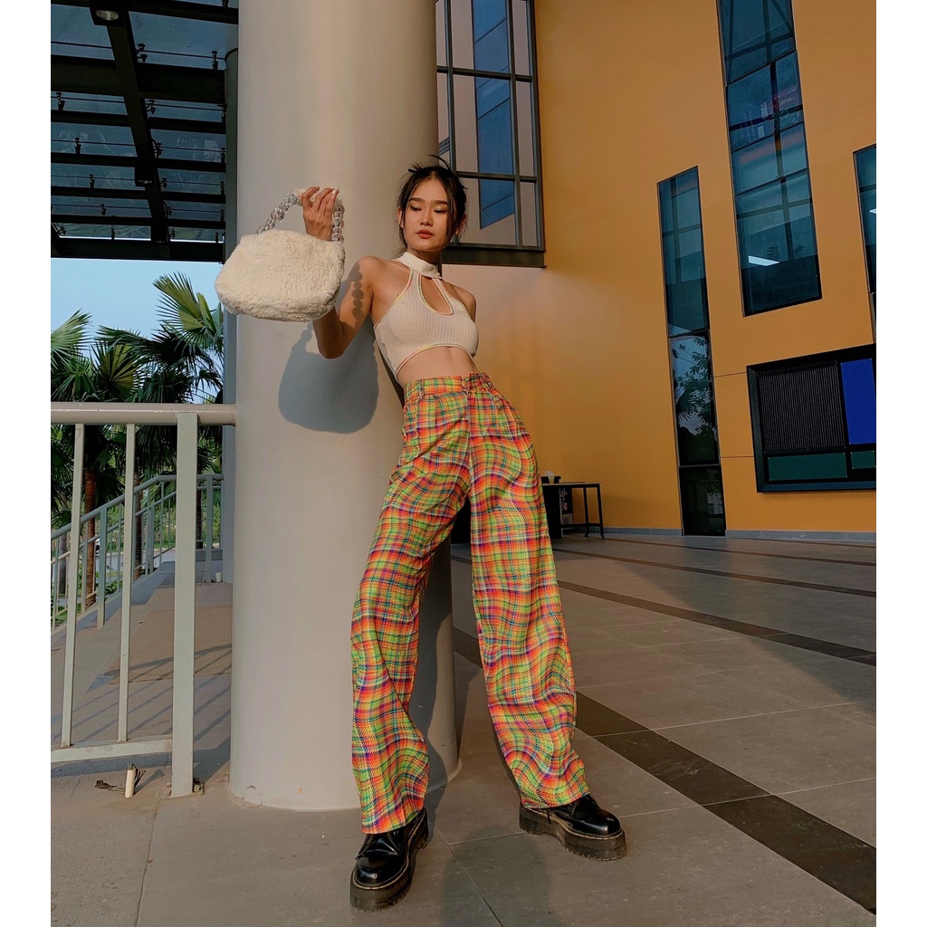 Quần Dài Họa Tiết TARTAN - 'Lời Hứa...' Pant / Tartan Pattern - TIẾT KIỆM 𝟗𝟗𝐤 khi mua combo 4 sản phẩm  !!