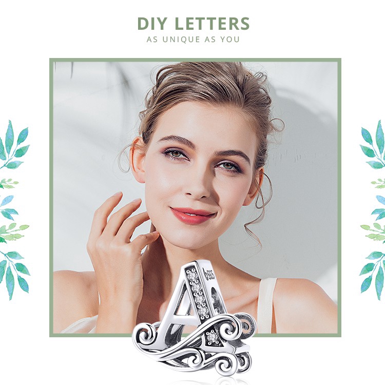 Hạt Xỏ Vòng Tay Bamoer BSC030 Mạ Bạc Nguyên Chất Dùng Để Làm Trang Sức | BigBuy360 - bigbuy360.vn