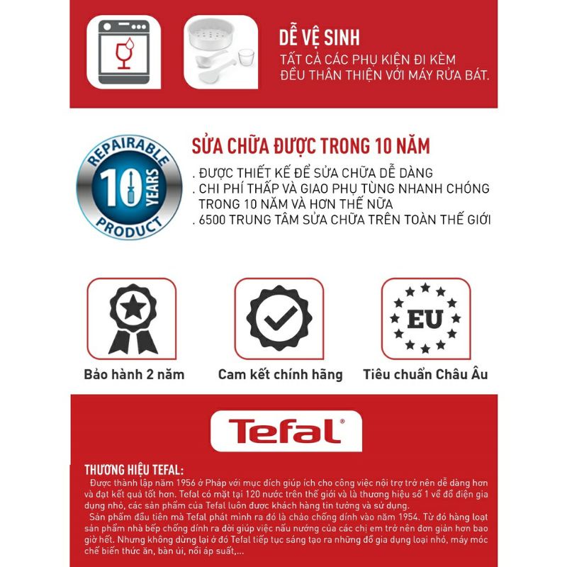 Nồi áp suất Tefal 6L