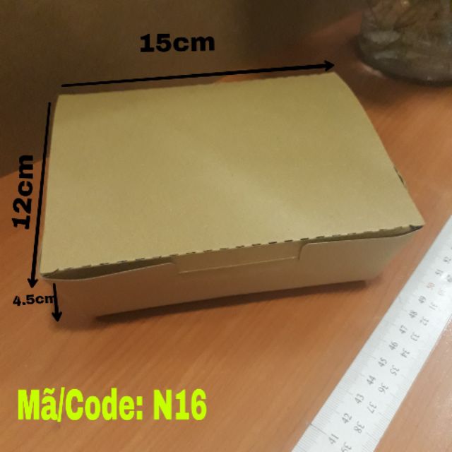 50 hộp giấy đựng thức ăn (N16)