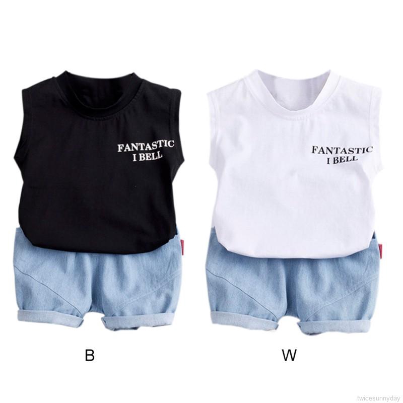 ☀ sunny ღ Bộ áo thun + quần short hình khủng long cho bé trai