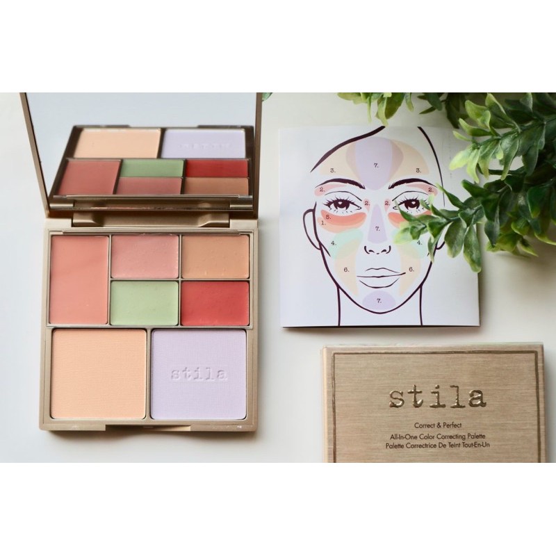 [SẴN] Bảng che khuyết điểm triệt sắc Stila Correct & Perfect All-In-One Color Correcting Palette