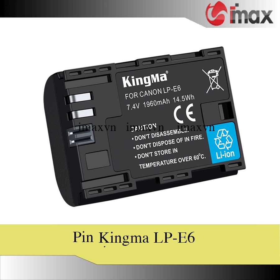 Pin máy ảnh Kingma cho Canon LP-E6