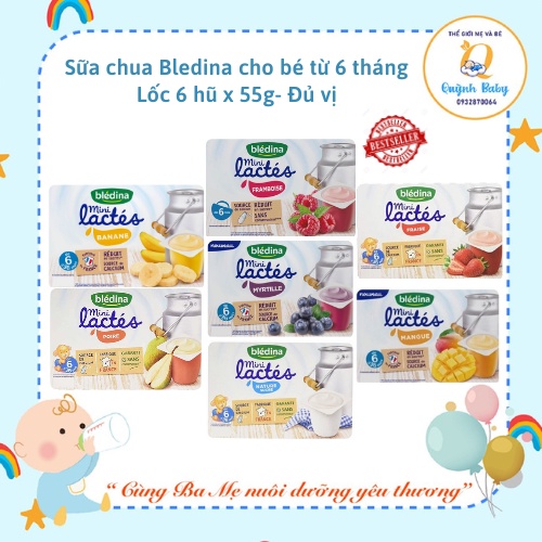 Sữa chua bledina Pháp cho bé