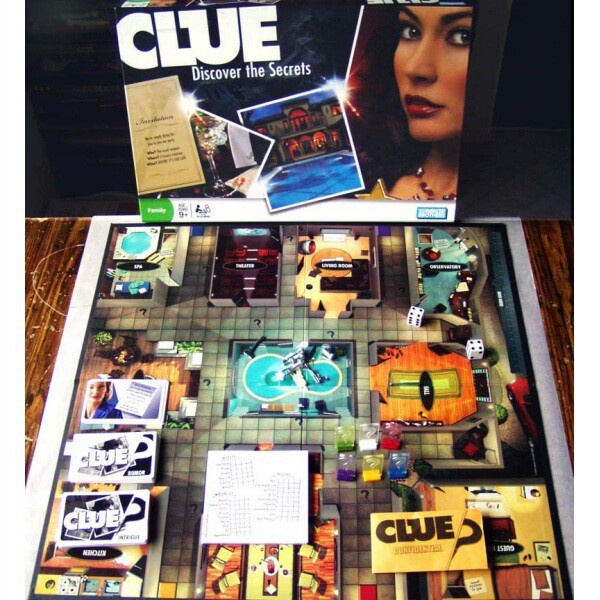 Trò Chơi Board Clue - Suy Luận Phá Án Đỉnh Cao