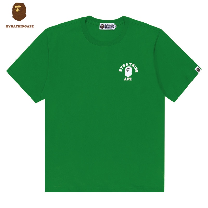 Bape Áo Thun Tay Ngắn Thời Trang Dành Cho Nam