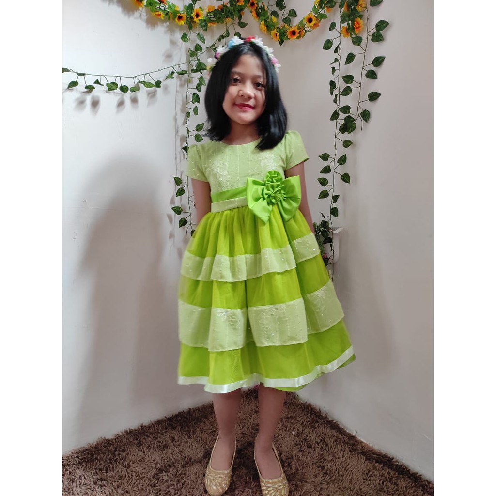Đầm dự tiệc thiết kế xinh xắn cho bé gái từ 3-8 tuổi