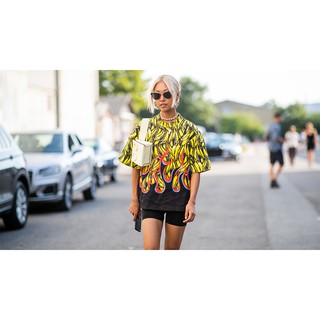 Quần biker cycling short F21 thun dày