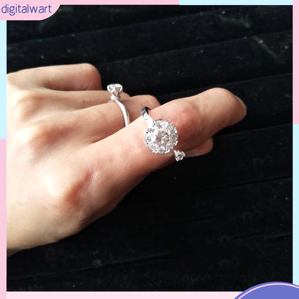 Nhẫn đính đá phong cách thời trang dành cho phái đẹp