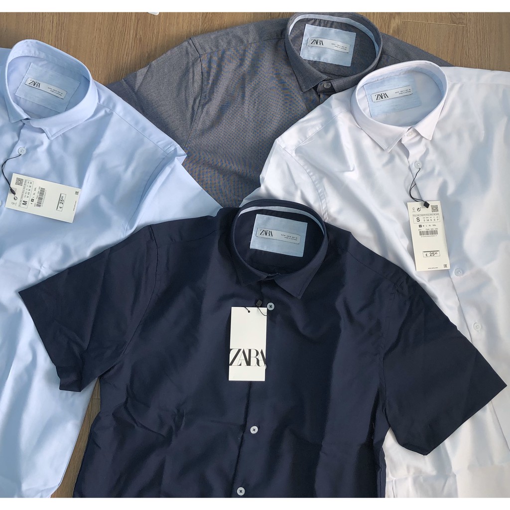 Áo Sơ Mi Nam Ngắn Tay Zara, Hàng Nhà Máy Báo Dư, | BigBuy360 - bigbuy360.vn