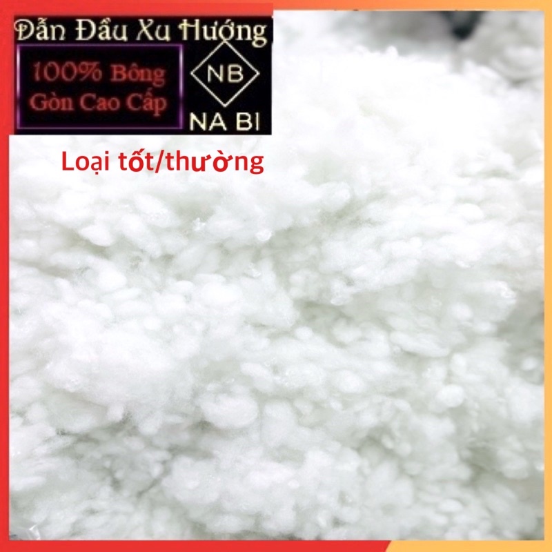bông gòn nhồi gối em bé thú bông bông gòn bi loại 1 hàng cao cấp giá tại xưởng bảo đảm êm ái uy tín chất lượng