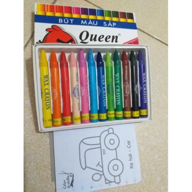 Sáp queen 12 màu
