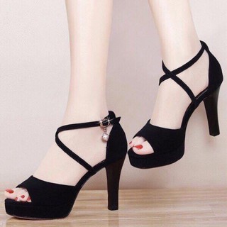 Giày cao gót 12 phân đế đúp gót nhọn thời trang T&T