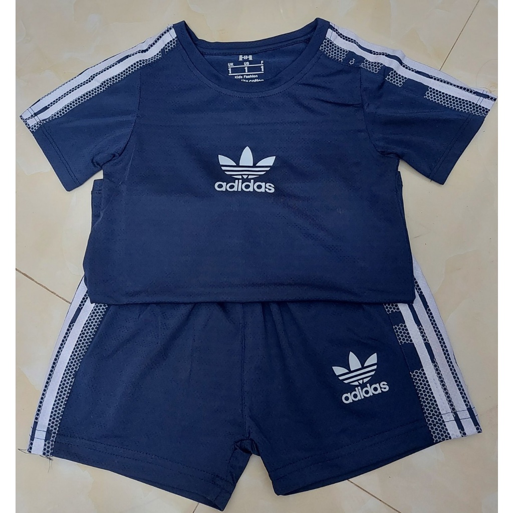 Đồ bộ áo mùa hè, bộ thể thao Ids cho bé trai 10-22 kg chất liệu thông hơi- VyVy Kids