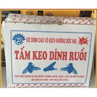 Tấm keo dính ruồi 10 vỉ siêu dính